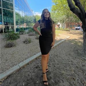 H&M Black Business Dress